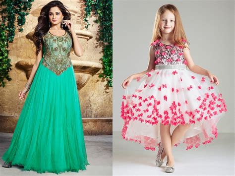 15 Beautiful Fancy Frocks For Women And Kid Girl Styles At Life