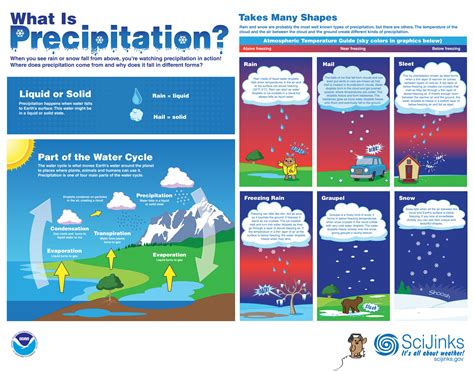 Types Of Precipitation Classroom Posters Classroom Po