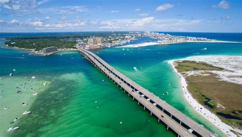 Crab island is located just north of the destin bridge, inside the inlet that connects the choctawhatchee bay to the gulf of mexico. How to Get to Crab Island | 10Best