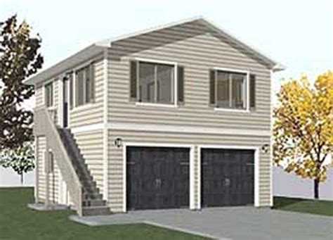 Buy Garage Plans Two Car Two Story Garage With Apartment Outside