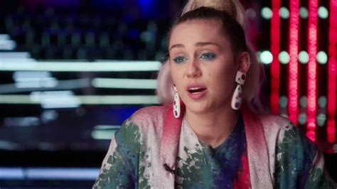 Miley Cyrus On The Voice Thevoice 10 Youtube