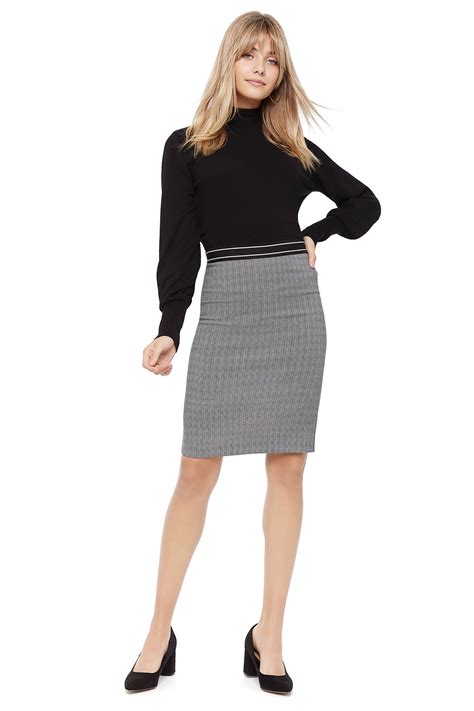 Michelle Plaid Pencil Skirt Plaid Pencil Skirt Pencil Skirt Skirts