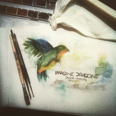 Imagine Dragons Smoke Mirrors Fan Coverart By Amamediaq On Deviantart