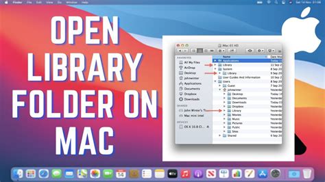 How To Find The Library Folder On Mac How To Open Library Folder On