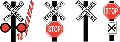 railroad crossing signs stockvectorkunst en meer beelden van illustratie istock