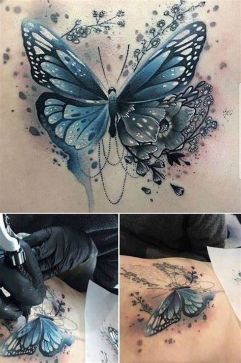 Tattoo inks, tattoo needles, tattoo kits, tattoo machines Pin by Alakazam on dragonfly tattoo | Blue butterfly ...