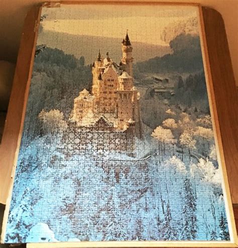 Ravensburger Neuschwanstein In Winter Castle 1500 Pc Puzzle 27 X 20