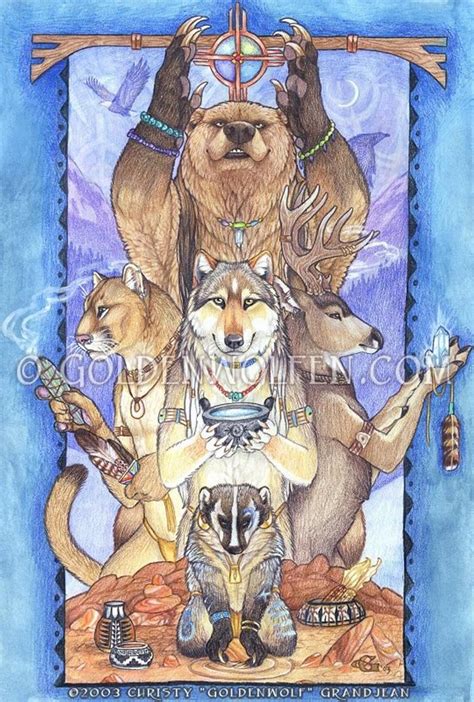 Spirit Animal Totem Animal Spirit Guides Wolf Totem Animal