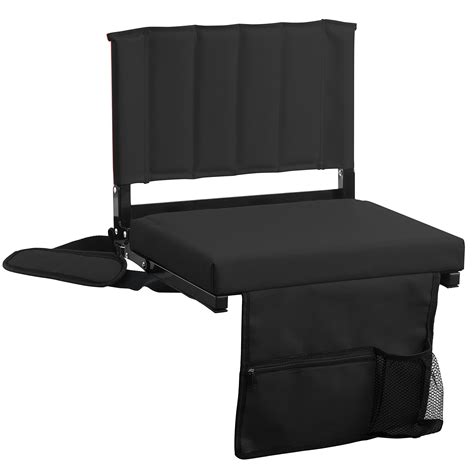 Buy Jst Gamez Stadium Seats For Bleachers With Padded Cushion Foldable