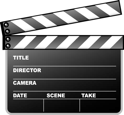 Collection Of Clapperboard Png Pluspng