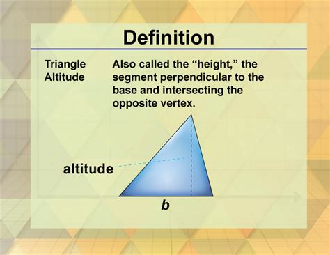 Student Tutorial Triangle Definitions Media4math