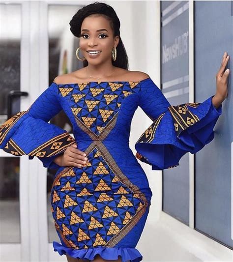 Pretty African Print Dress Ankra Dress Kitenge Dress African Dress Etsy Latest African