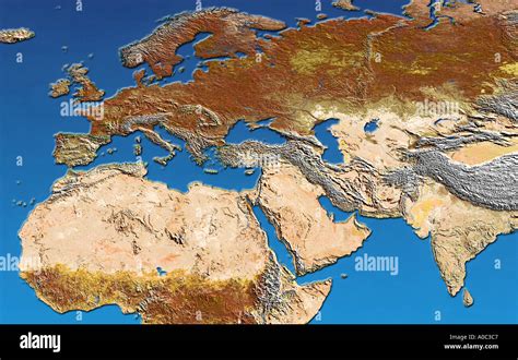 Map Of Europe North Africa And West Asia 88 World Maps