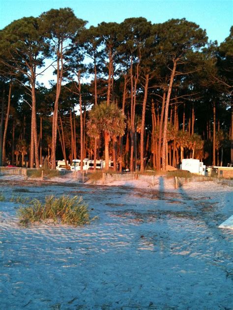 Hunting Island State Park Campground Beaufort Carolina Del Sur