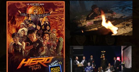 The main point of getting hero: Peraduan Tiket Wayang: Filem Hero Jangan Bikin Panas