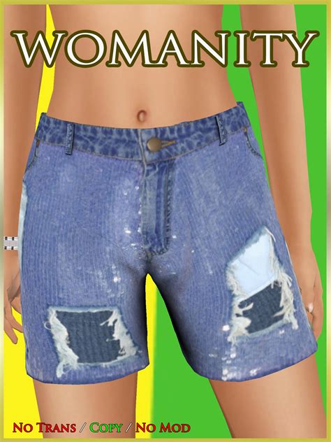 Womanity By Mrs W 216 Womanity Belkys Slim Leg Shorts