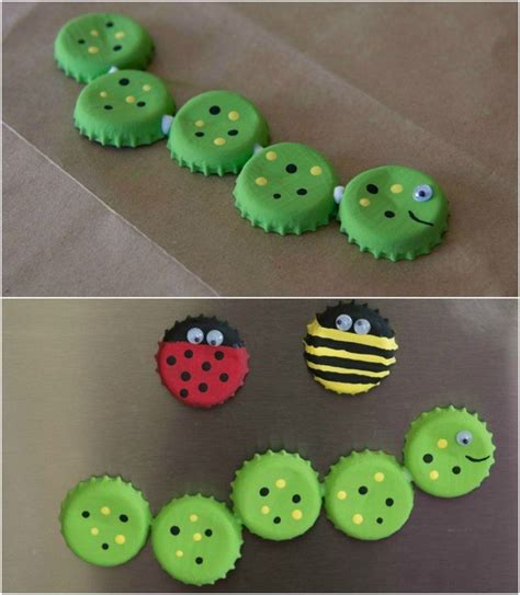Crafting With Bottle Caps 20 Great Recycling Ideas For All Ages