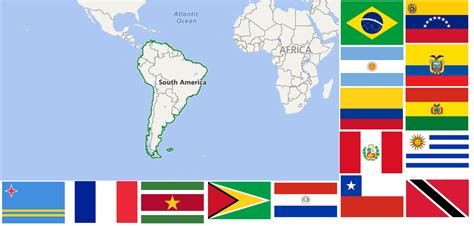 List Of Countries In South America Countryaah