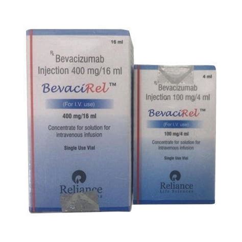 Bevacirel 400mg 16ml Bevacizumab Injection At Rs 15500 In New Delhi