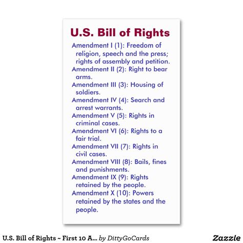 😎 What Were The First 10 Amendments List Of Amendments To The United