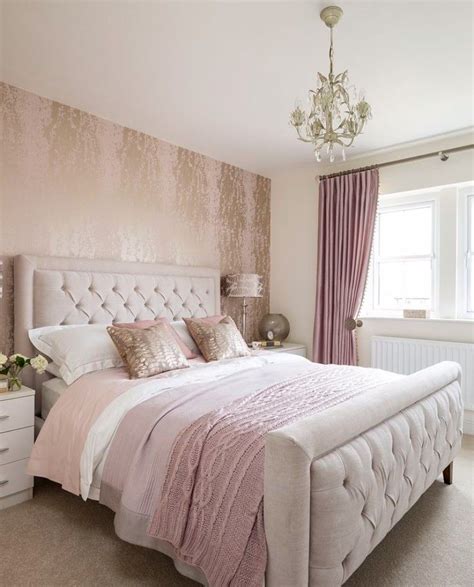 Coral pink and soft purple girl's bedroom. pink-bedroom-design-ideas-modern-bedroom-interior-design ...