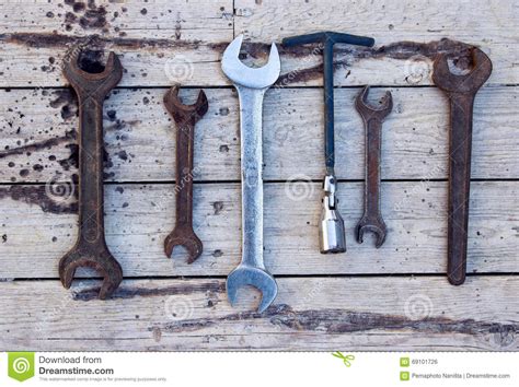 Different Types Of Wrenches Stock Photo Image Of Wrenches Metal