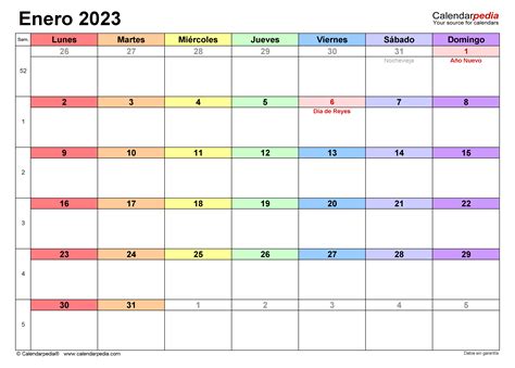 Enero De 2023 Calendario Gratis Calendario Enero Gambaran