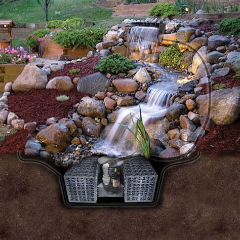 20 Build Cascading Water Feature