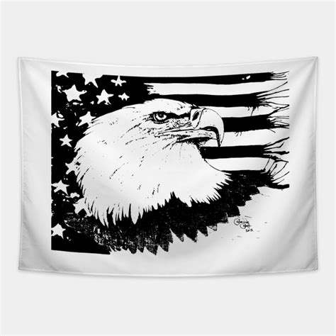 Eagle American Eagle Tapestry Teepublic