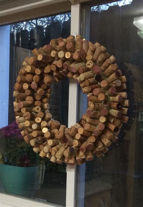 Wine Cork Wreath Diy Cork Wreath Diy Wine Cork Wreath Diy Wreath