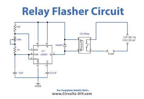 3 Pin Flasher Relay Wiring Diagram Circuit Diagram