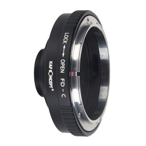 m12231 canon eos ef lenses to c lens mount adapter kandf concept