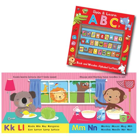 Kids Book Spin And Learn Abc Babyonline