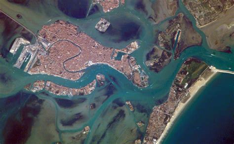 Venice Italy Earth Pictures Earth From Space Venice
