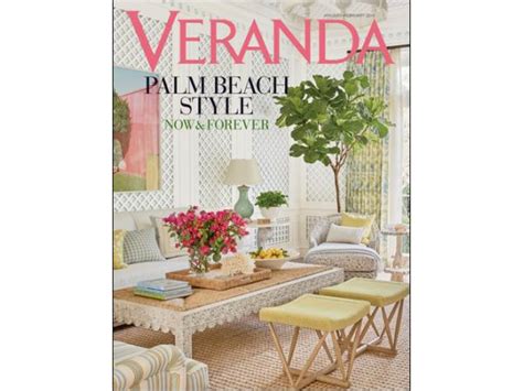 Veranda Magazine Two Year 12 Issues Subscription Traderkat