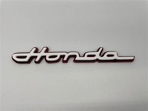 Acrylic Old Vintage Honda Emblem Fusion Aerowerks