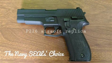 Sig Sauer P226 Airsoft Replica We F226 Youtube