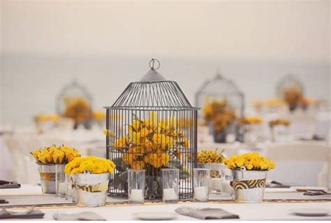 10 Frugal Wedding Centerpiece Ideas In 2020 Bird Cage Centerpiece