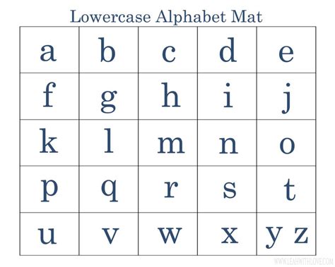 You will need a pdf reader to view these files. Printable Preschool Alphabet Mats + Activity - Leah With Love
