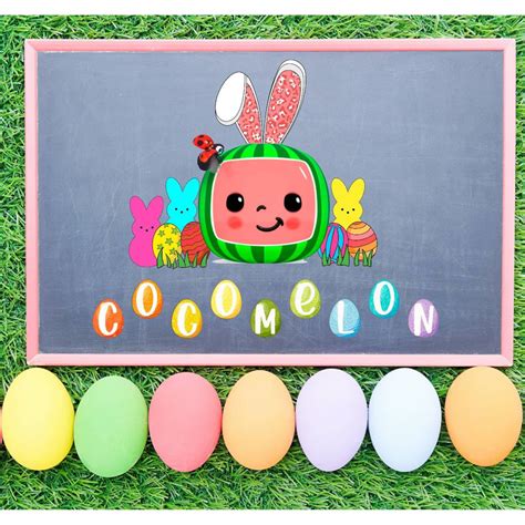 Cocomelon Easter Png Sublimation Designs Cocomelon Bunny PNG - Etsy