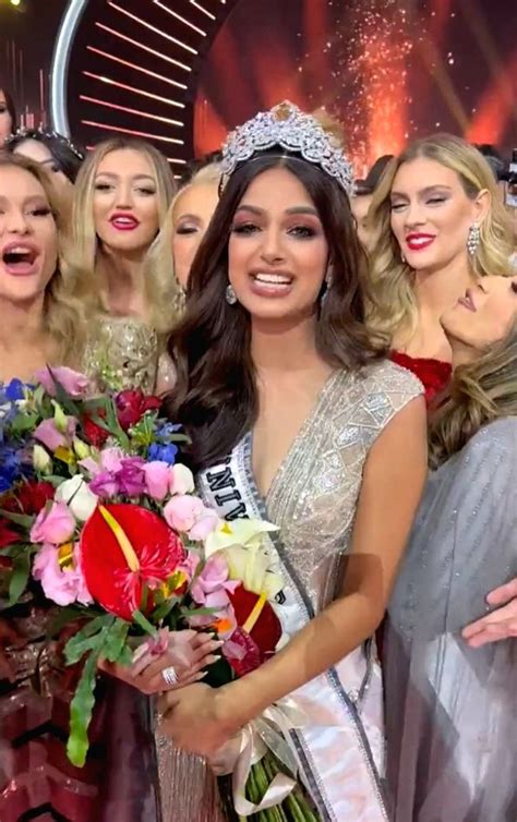 Indias Harnaaz Sandhu Crowned Miss Universe 2021 Ld