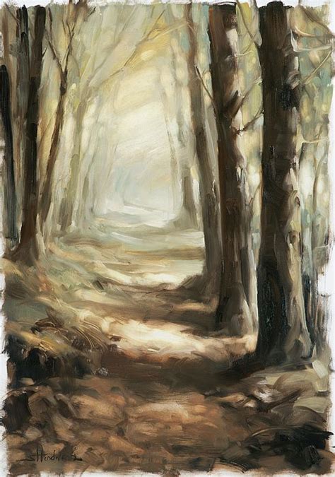 Forest Path Forest Path Original Oil Painting Painting