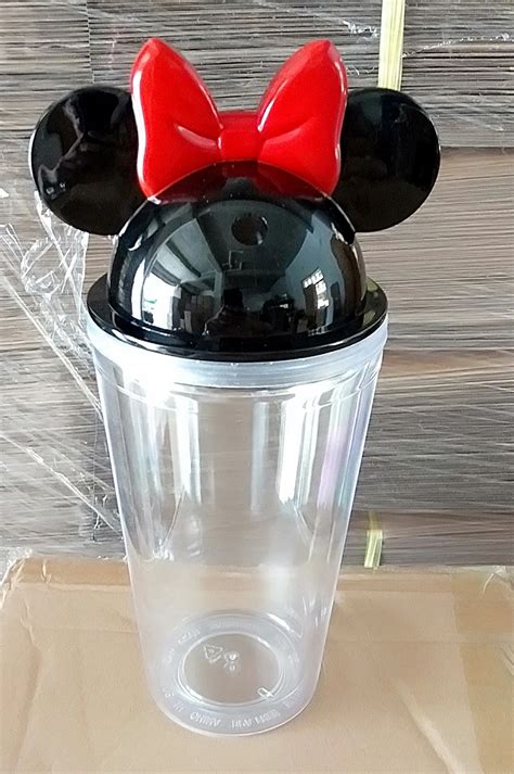 Minniemickey Mouse Cup 16 Oz Personalized Acrylic Plastic Double Wall