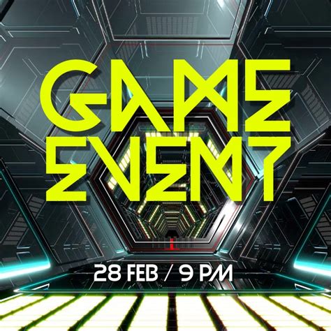 Copy Of Game Event Postermywall