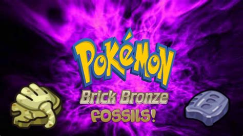 Roblox Pokemon Brick Bronze 7 Fossils Commentary Youtube