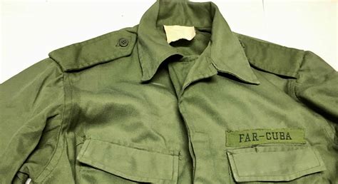 Cuban Field Jacket With Far Cuba Tape And Trousers Enemy Militaria