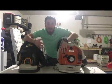 I have written in my stihl 051 av electronic owner\'s manual that its horsepower is 5.8 hp at 7,000 rpm. Why I Returned My Stihl BR 800C Magnum Backpack Blower - YouTube