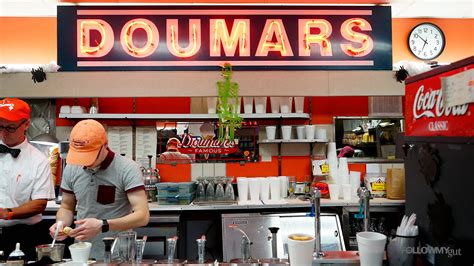 Make A Trip To Doumars To See The World S First Ice Cream Cone Machine