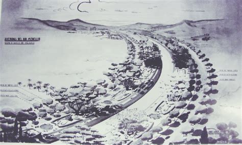 Planos Sobre El Proyecto De La Avenida Del Río Medellín 1942 1943