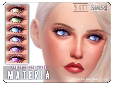 Screaming Mustards Materia Fantasy Eye Mask Sims Sims 4 Cc